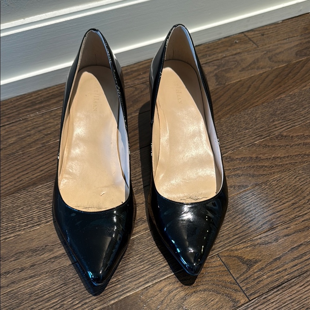 Cole Haan Black Patent Leather Kitten Heels, Air Nike